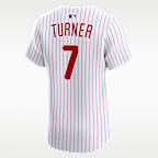 Trea Turner Philadelphia Phillies Men's Nike Dri-FIT ADV MLB Elite Jersey
