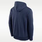 New York Yankees 2026 Postseason Authentic Collection Men's Nike Therma-FIT MLB Pullover Hoodie