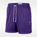 Shorts de básquetbol de malla Dri-FIT de 13 cm para hombre Los Angeles Lakers Standard Issue