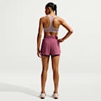 Nike One Pantalón corto de 8 cm con talle alto y diseño 2 en 1 Dri-FIT - Mujer