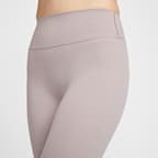 Nike Zenvy Women's High-Waisted 7/8 Leggings with No Front Seam