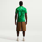 Netherlands 2026 Stadium Goalkeeper Men's Nike Dri-FIT Soccer Replica Short-Sleeve Jersey