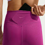 Nike Zenvy Women's High-Waisted 7/8 Leggings with No Front Seam