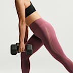 Nike Universa Women's High-Waisted 7/8 Mesh Leggings
