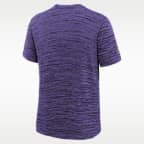 Baltimore Ravens Sideline Team Issue Velocity Big Kids' Nike Dri-FIT NFL T-Shirt