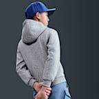Sudadera con gorro para niños talla grande Nike Sportswear Club Fleece