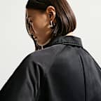 나이키 스포츠웨어 여성 오버사이즈 새틴 코치 재킷