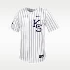 Kansas State Pinstripe Men's Nike Dri-FIT College Limited Baseball Jersey