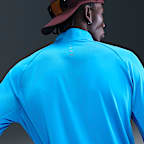 Capa intermedia de correr Dri-FIT de medio cierre para hombre Nike Stride