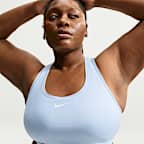 Nike Swoosh Medium Support Women's Padded Sports Bra (Plus Size)