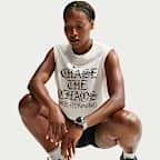 Playera de correr sin mangas Dri-FIT para mujer Nike