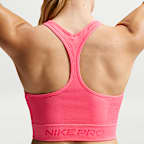 Camiseta de tirantes Dri-FIT cropped para mujer Nike Pro Seamless