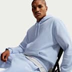 Sudadera con gorro sin cierre de tejido Fleece para hombre Nike Club