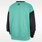 New York Liberty Court Origins Nike Women's WNBA Fleece Crew-Neck Sweatshirt