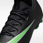 Chuteiras de futebol de cano baixo multiterreno Nike Jr. Mercurial Vapor 17 Academy Júnior