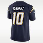 Justin Herbert Los Angeles Chargers Men's Nike Dri-FIT NFL Limited Jersey