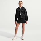 Falda de French Terry para niña talla grande Nike Sportswear Studio Fleece