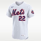 Juan Soto New York Mets Men's Nike Dri-FIT ADV MLB Elite Jersey