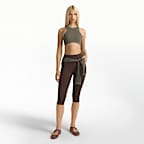 NikeSKIMS Ribbed Seamless Women's Racerneck Bra