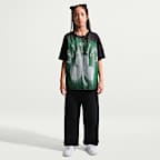 Playera de manga corta para niños talla grande Boston Celtics Nike Edge 26
