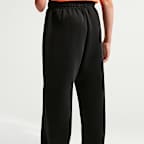 Pants de básquetbol de tejido Fleece cepillado para niños talla grande Nike Standard Issue