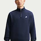 Nike Sportswear Club Men's 1/2-Zip Fleece Top