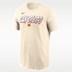 San Diego Padres City Connect Wordmark Men's Nike MLB T-Shirt