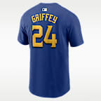 Ken Griffey Jr. Seattle Mariners City Connect Men's Nike MLB T-Shirt