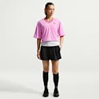 Nike Sportswear Women's Oversized Heritage Cropped Mesh Jersey