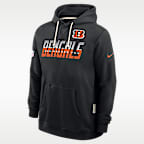 Cincinnati Bengals Sideline Standard Issue Men's Nike Dri-FIT NFL Pullover Hoodie