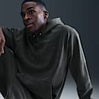 Sudadera con gorro de tejido Fleece prelavada para hombre Nike Sportswear Club