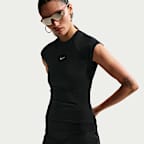 Dámská přiléhavá žebrovaná sukně se všitými šortkami Nike Sportswear Chill Knit se středně vysokým pasem