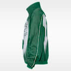 Chamarra de básquetbol de tejido Woven para hombre Boston Celtics Nike Standard Issue