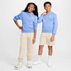 Sudadera con gorro sin cierre para niños talla grande Nike Sportswear Club Fleece