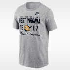 West Virginia Legacy Stacked Est Men's Nike College T-Shirt