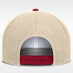 Gorra universitaria Nike Dri-FIT ajustable para hombre Stanford Campus Prep