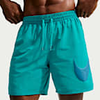 Shorts de playa o alberca con forro completo de 18 cm para hombre Nike Swim