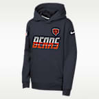 Chicago Bears Sideline Big Kids' Nike NFL Pullover Hoodie