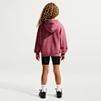 Sudadera con gorro sin cierre de tejido Fleece Studio para niños talla pequeña Nike Sportswear
