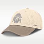 Ohio State Natural Club Men's Nike College Adjustable Hat