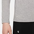 Playera de manga larga Dri-FIT UV para niño talla grande Nike Swim Hydroguard Essential