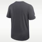 New York Giants Sideline Coach Men's Nike Dri-FIT NFL Top
