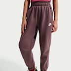 Pants holgados para niños talla grande Nike Sportswear Club Fleece