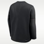 Georgia Sideline Coaches Men's Nike Therma-FIT College Long-Sleeve T-Shirt