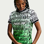 Nike x Nigeria x Slawn Women's Dri-FIT Short-Sleeve Soccer Top