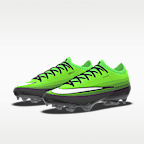 Nike Mercurial Vapor 17 Elite By You normál talajra készült, alacsony szárú, egyedi futballcipő