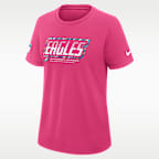Philadelphia Eagles Crucial Catch Women's Nike Dri-FIT NFL T-Shirt