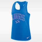 Detroit Lions Primetime Women's Nike Dri-FIT NFL Racerback Tank Top