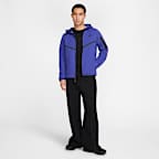 Chamarra Windrunner de tejido Fleece de cierre completo para hombre Nike Tech