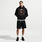 Nike Standard Issue Men's Brushed Pullover Basketball Hoodie